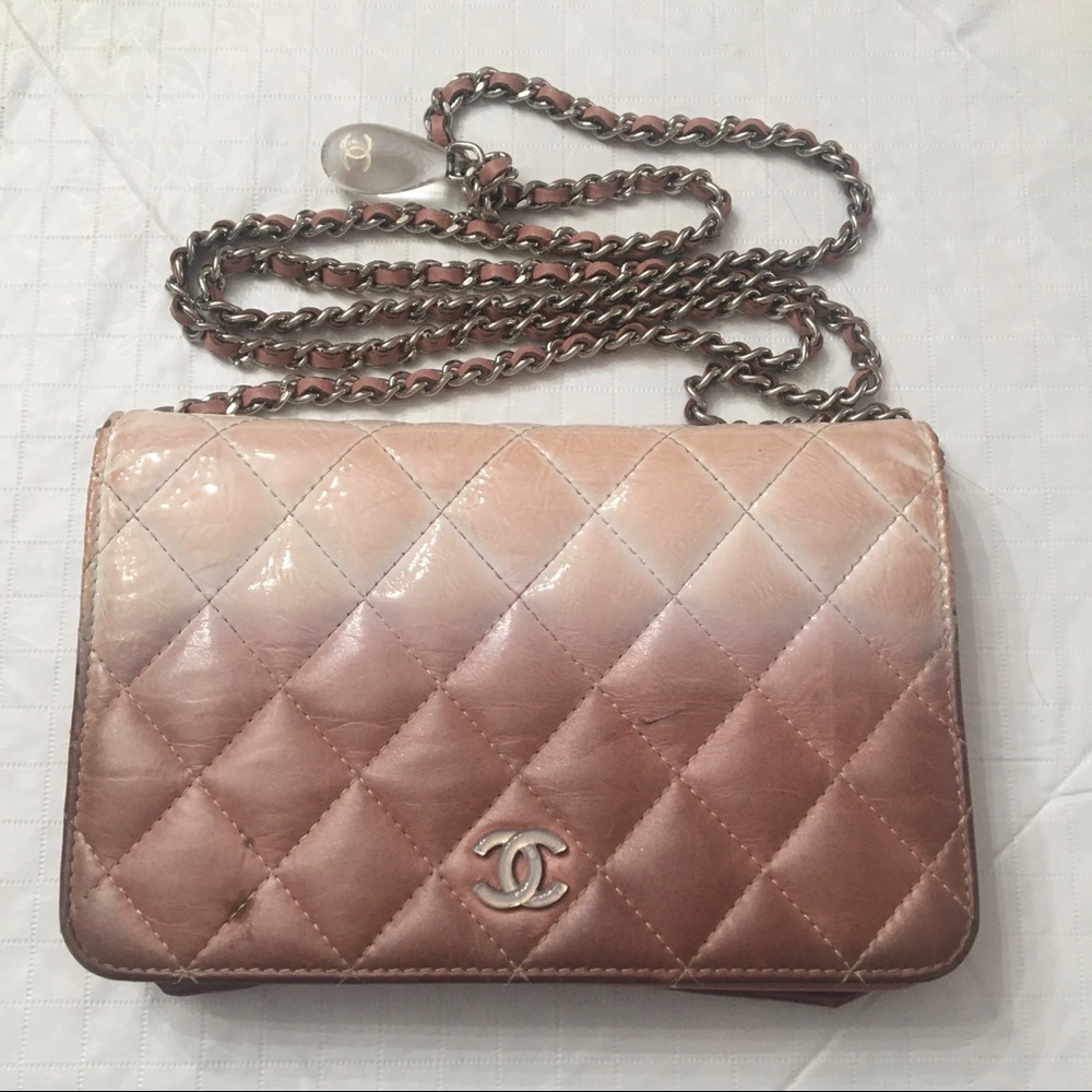 Chanel Waterfall Collection Wallet On A Chain